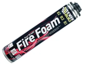 Everbuild Fire Foam B2 Gun Grade Aerosol 750Ml