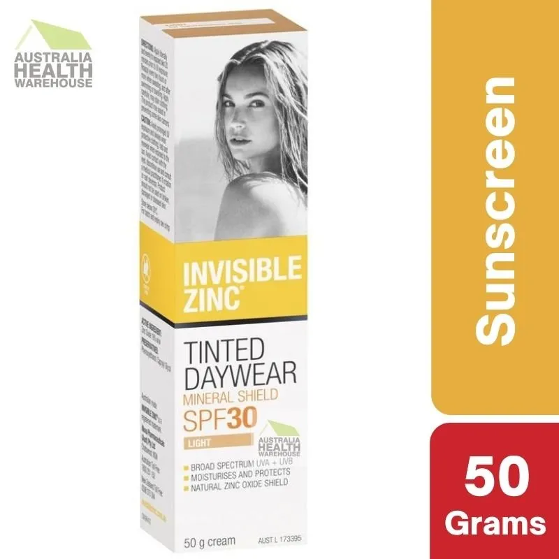 [Expiry: 11/2024] Invisible Zinc Tinted Daywear SPF 30  Light 50g