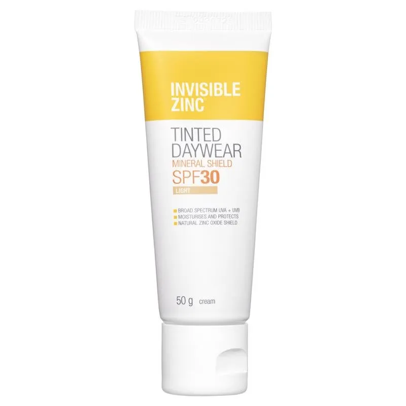 [Expiry: 11/2024] Invisible Zinc Tinted Daywear SPF 30  Light 50g