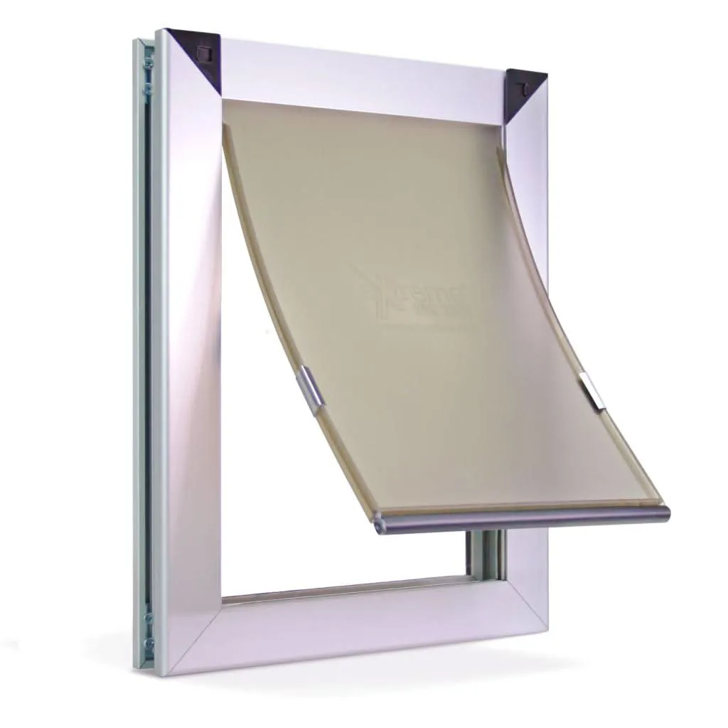 eXtreme Single Flap Aluminum Dog Door - Medium