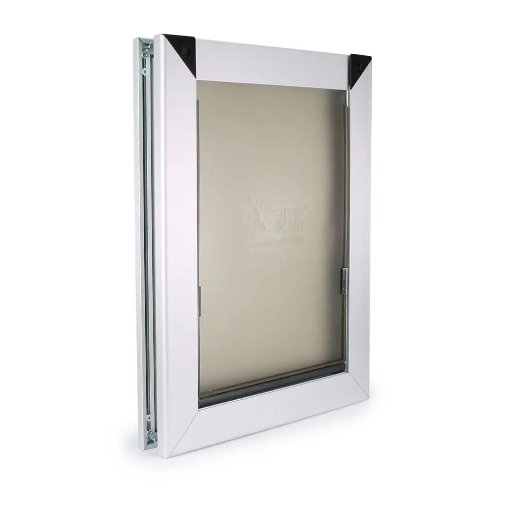 eXtreme Single Flap Aluminum Dog Door - Medium