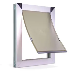eXtreme Single Flap Aluminum Dog Door - Medium