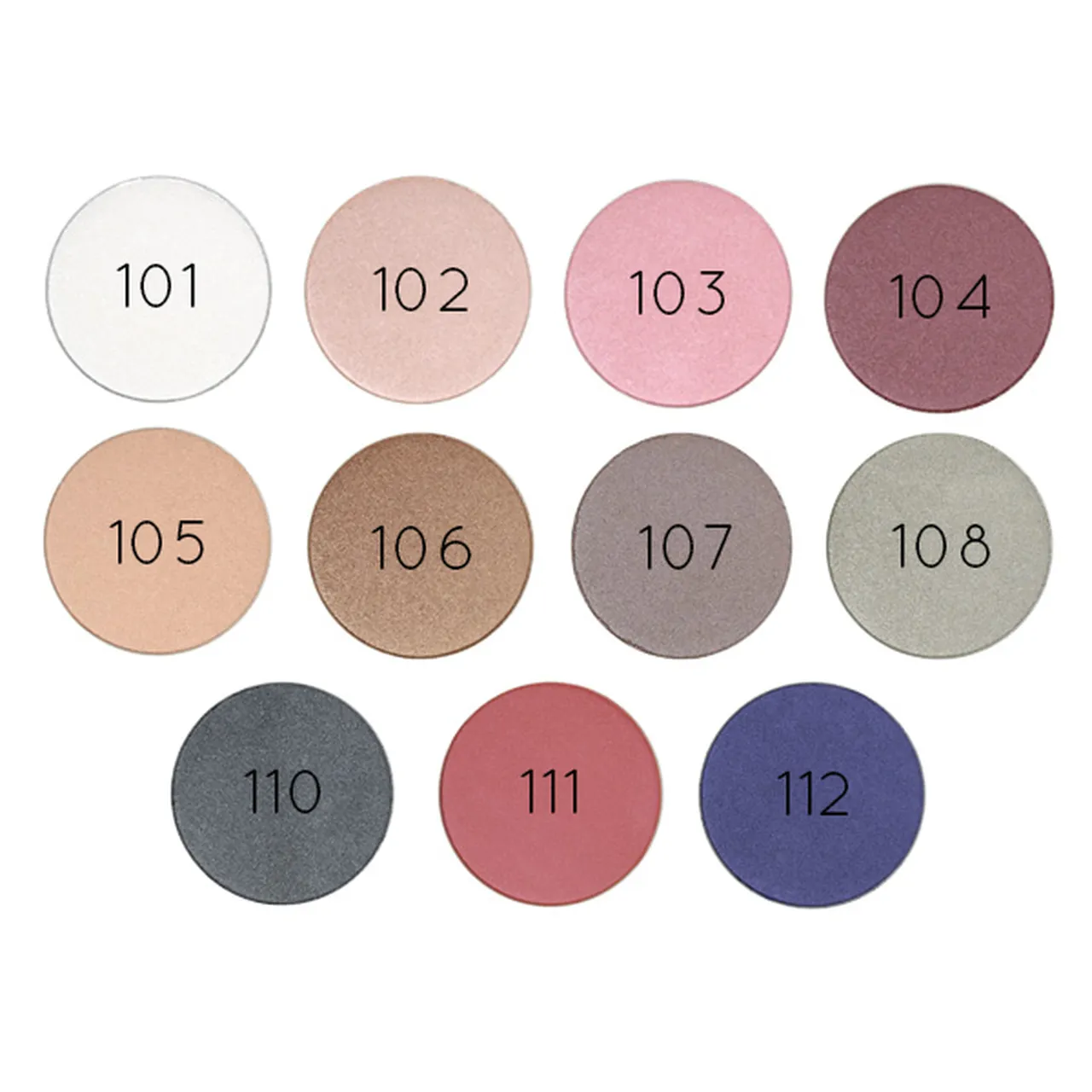 Eyeshadow Refills from Zao- multiple shades