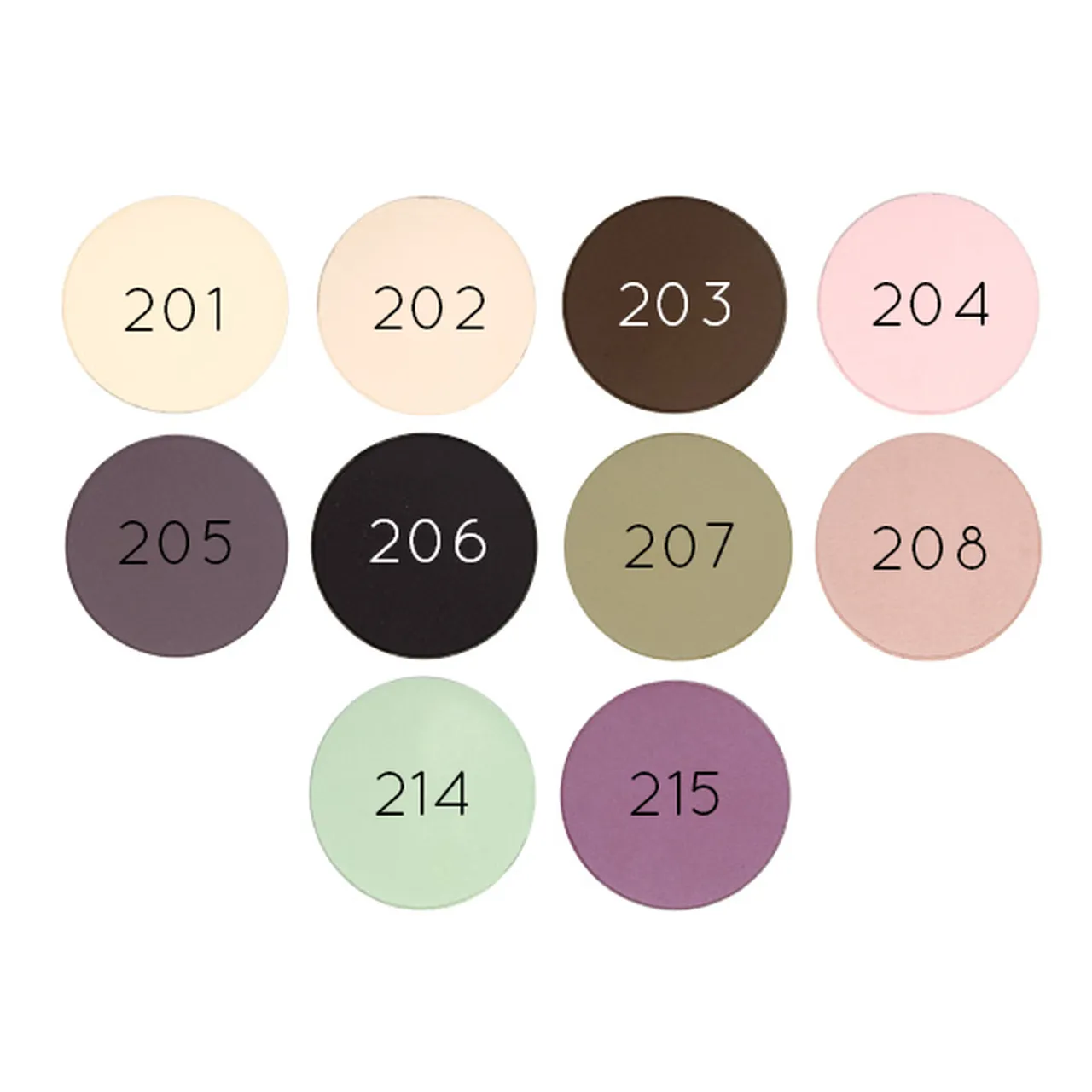 Eyeshadow Refills from Zao- multiple shades
