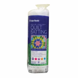 FAIRFIELD Low-Loft® Quilt Batting - Double - 206 x 244cm (81″ x 96″)