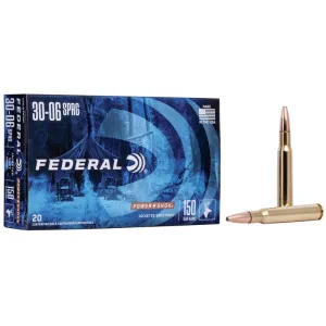 Federal Power-Shok Rifle 30-06 Springfield 150 Grain - 3006A