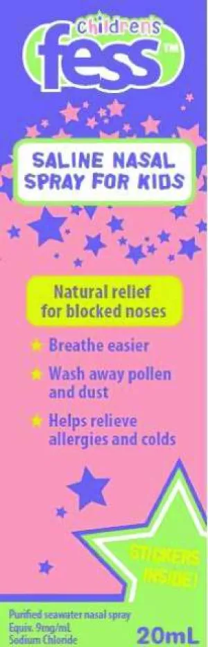 Fess Childrens Nasal Spray 20ml