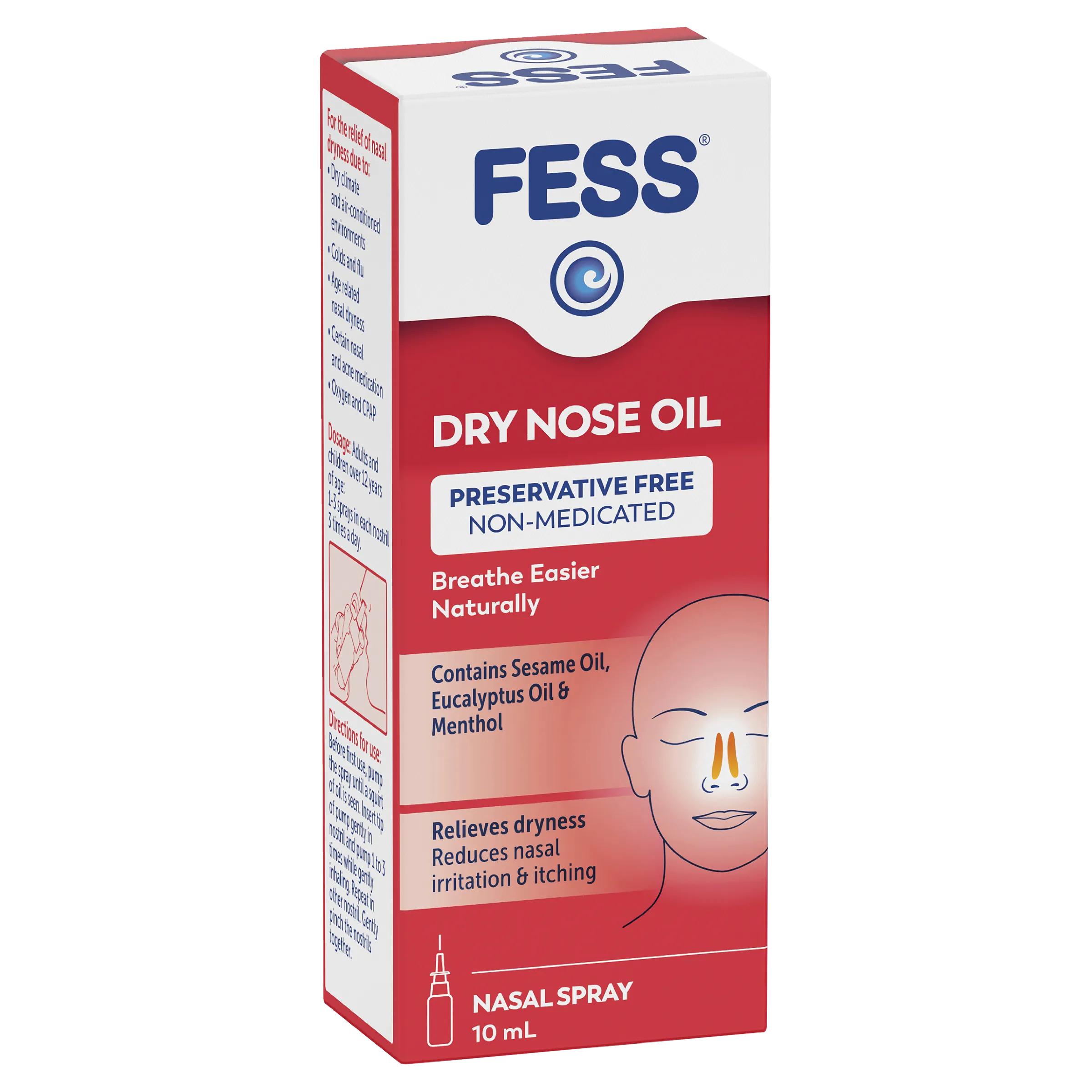 Fess Dry Nose Oil Nasal Spray