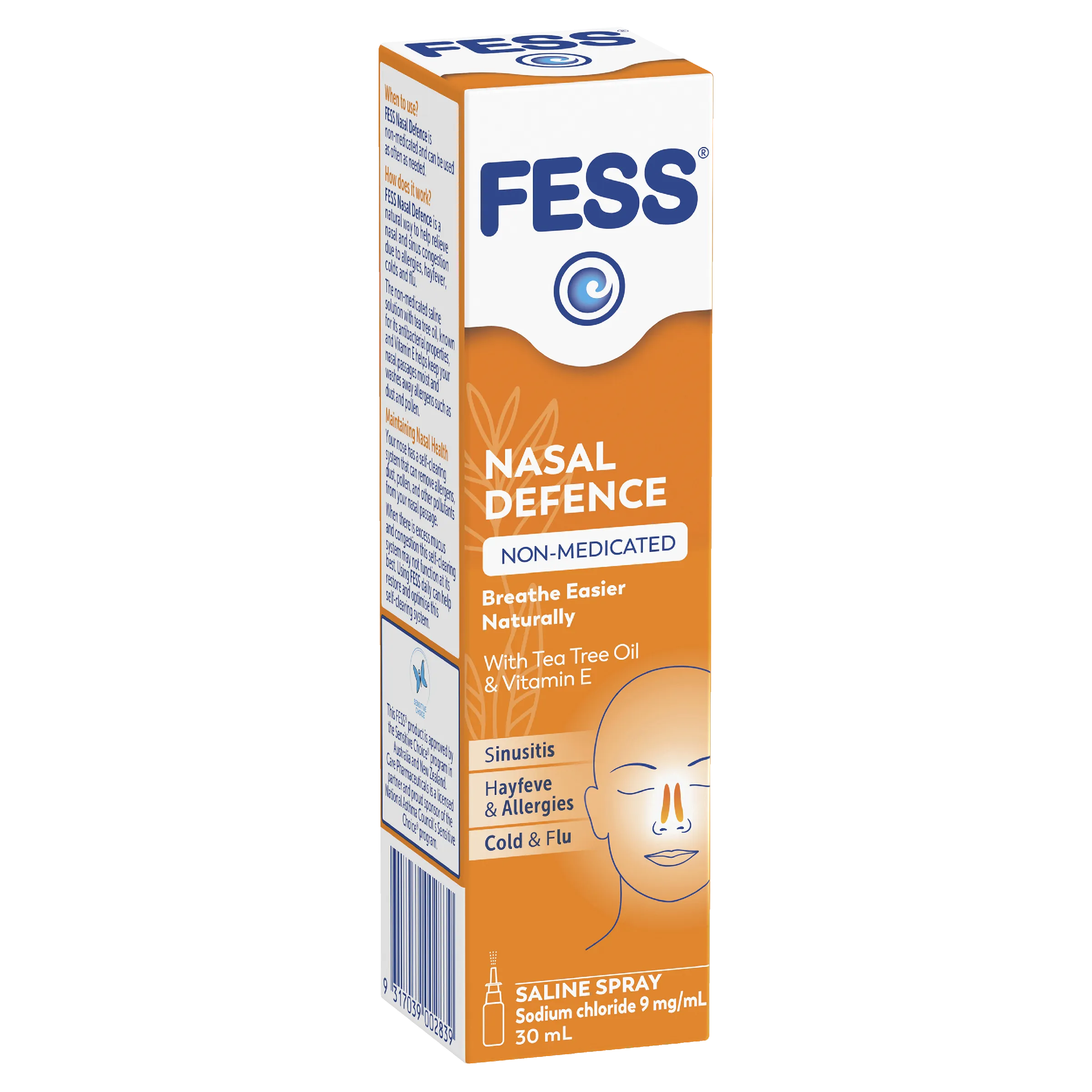 Fess Nasal Defence Saline Spray