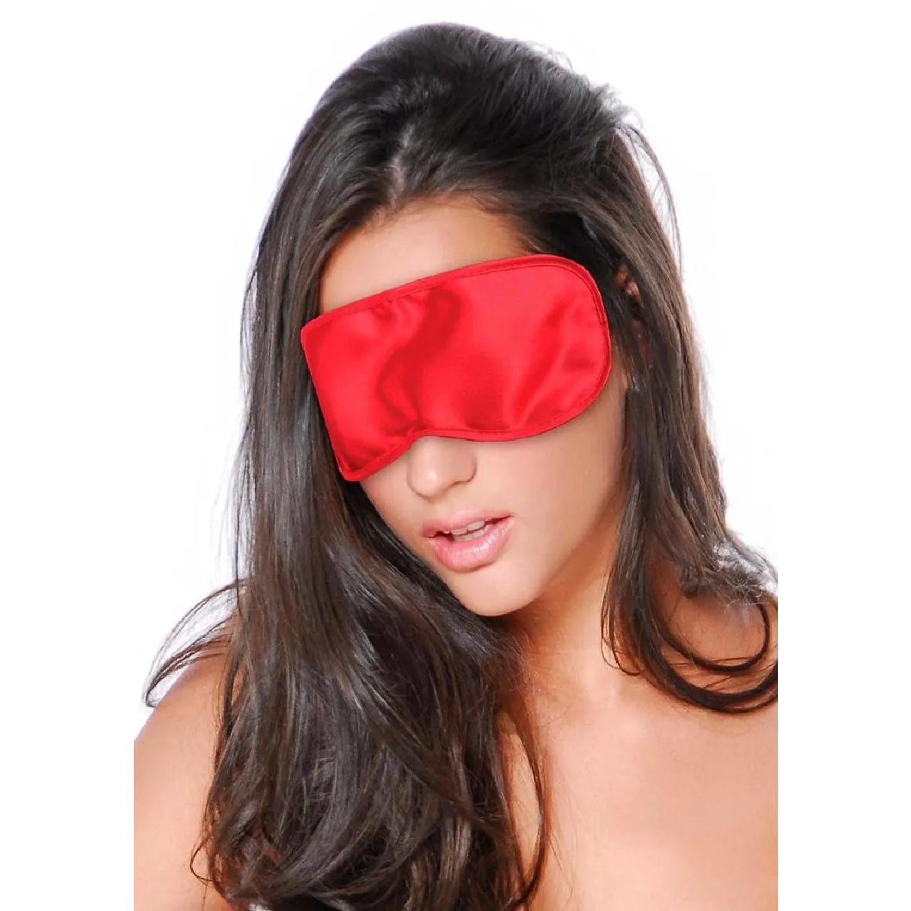 Fetish Fantasy Satin Love Mask Red