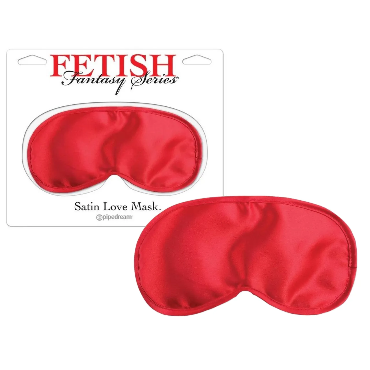 Fetish Fantasy Satin Love Mask Red