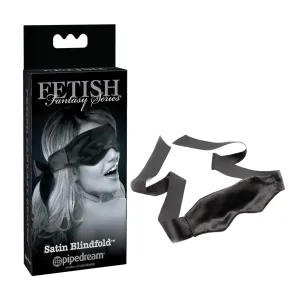 Fetish Fantasy Series Limited Edition Satin Blindfold Black