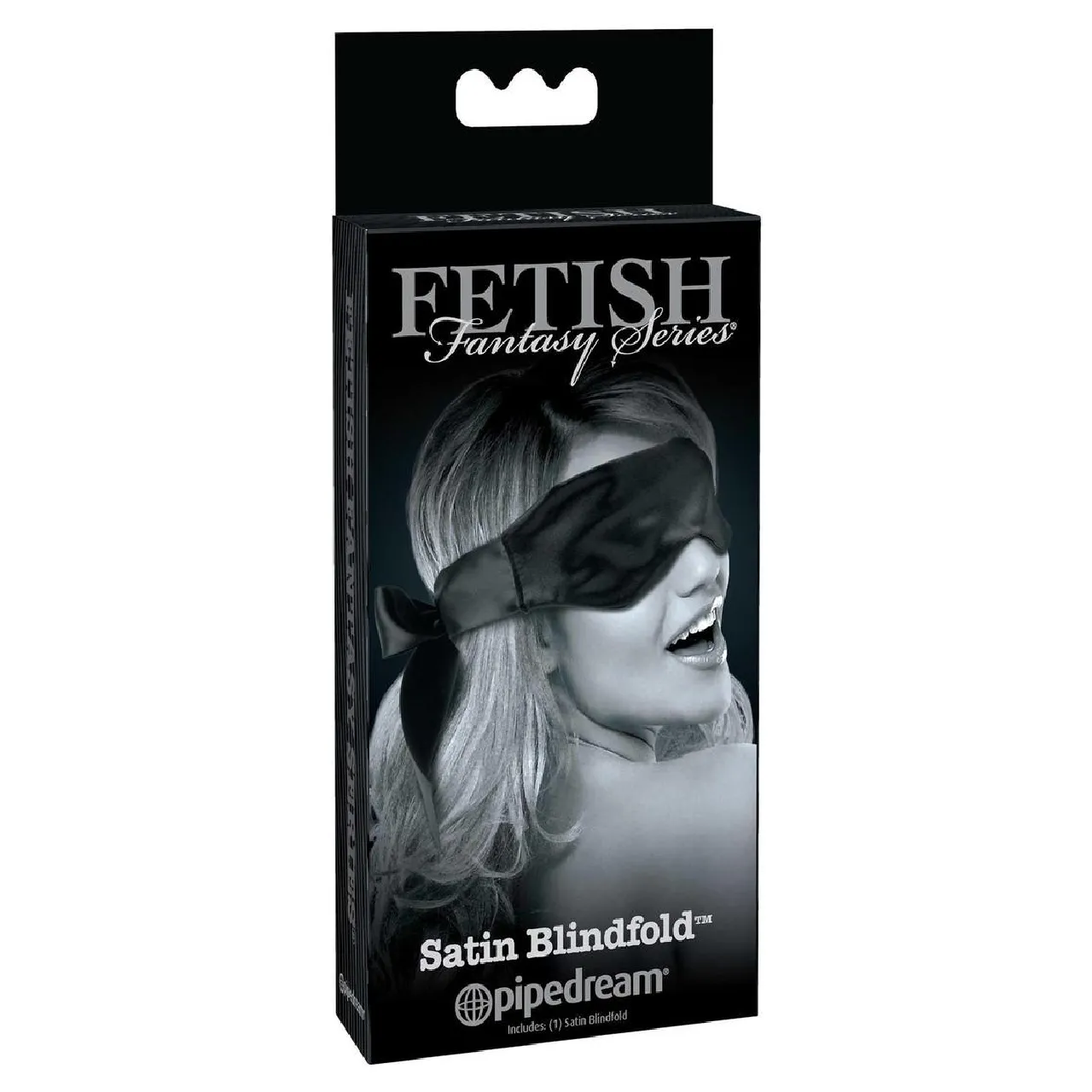 Fetish Fantasy Series Limited Edition Satin Blindfold Black