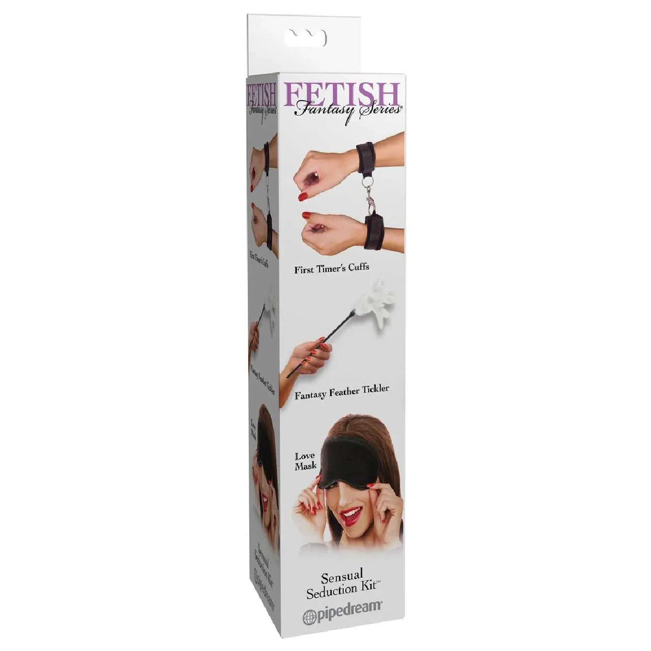 Fetish Fantasy Series Sensual Seduction (3 piece kit) - Black and White