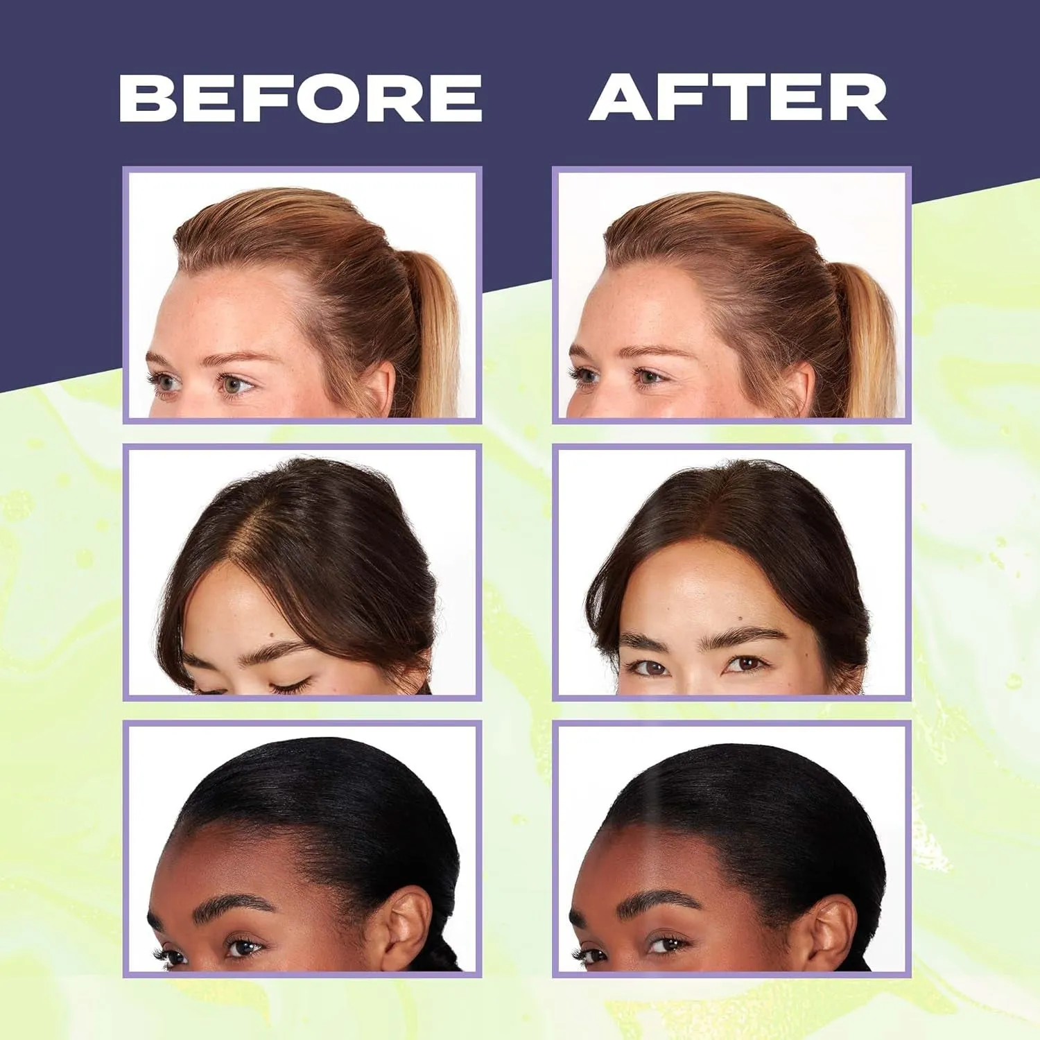 Fill Me in Hairline Filler, Hair Color Root Touchup, Hair Fibers Wand, Fills in Thinning Hairline, Hair Styling Product, 0.176 Oz (5 G), Black