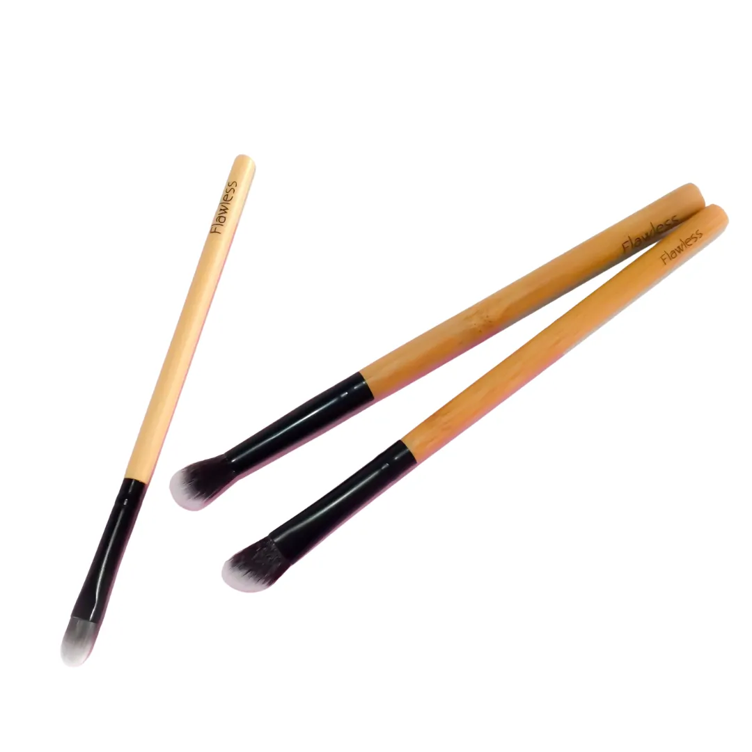 Flawless Bamboo "The Trilogy" Eye Brush Set