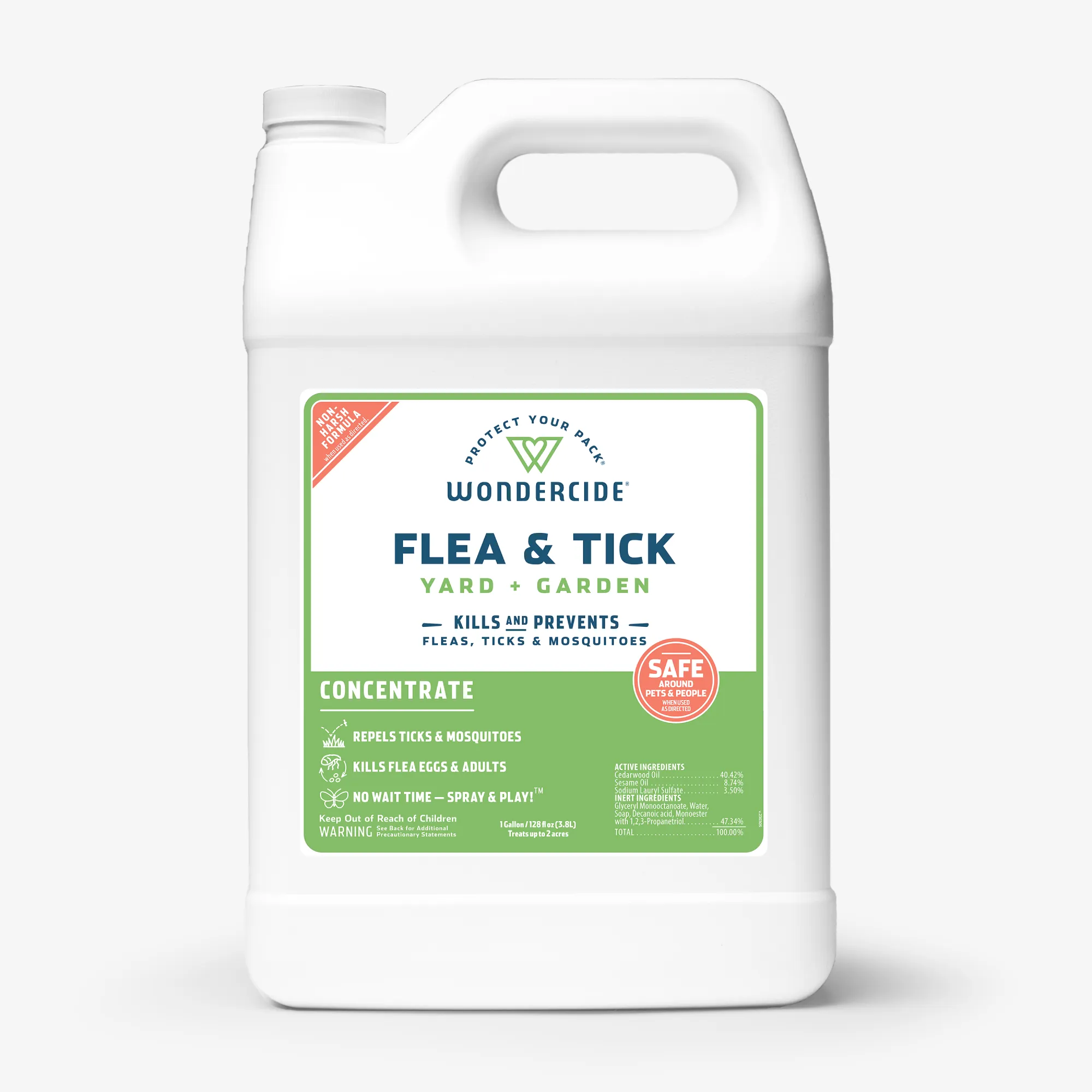 Flea & Tick Concentrate for Yard   Garden with Natural Essential Oils