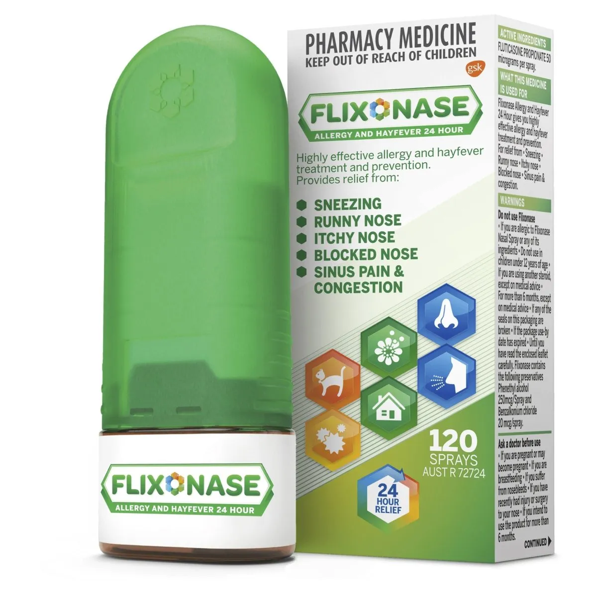 Flixonase Allergy & Hayfever 120 Sprays