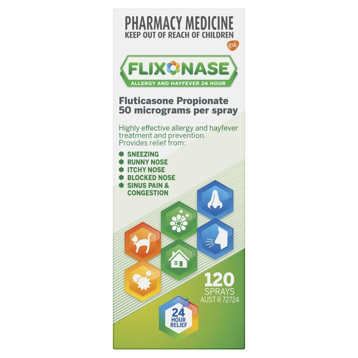 Flixonase Allergy & Hayfever 120 Sprays