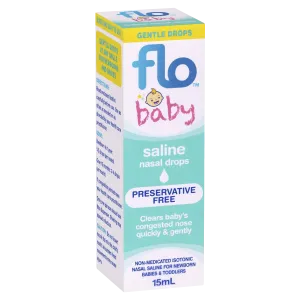 FLO Baby Saline Nasal Drops
