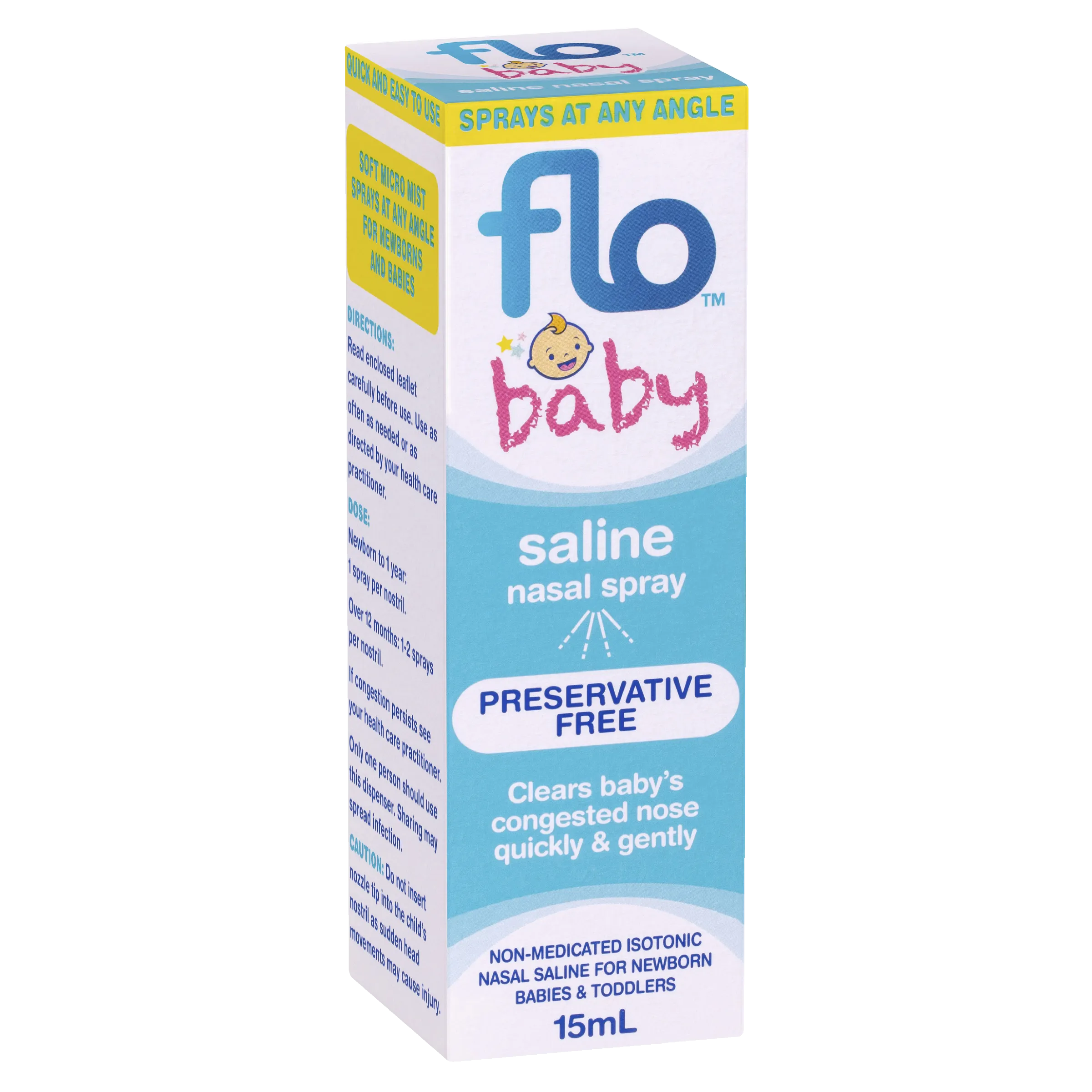 FLO Baby Saline Nasal Spray