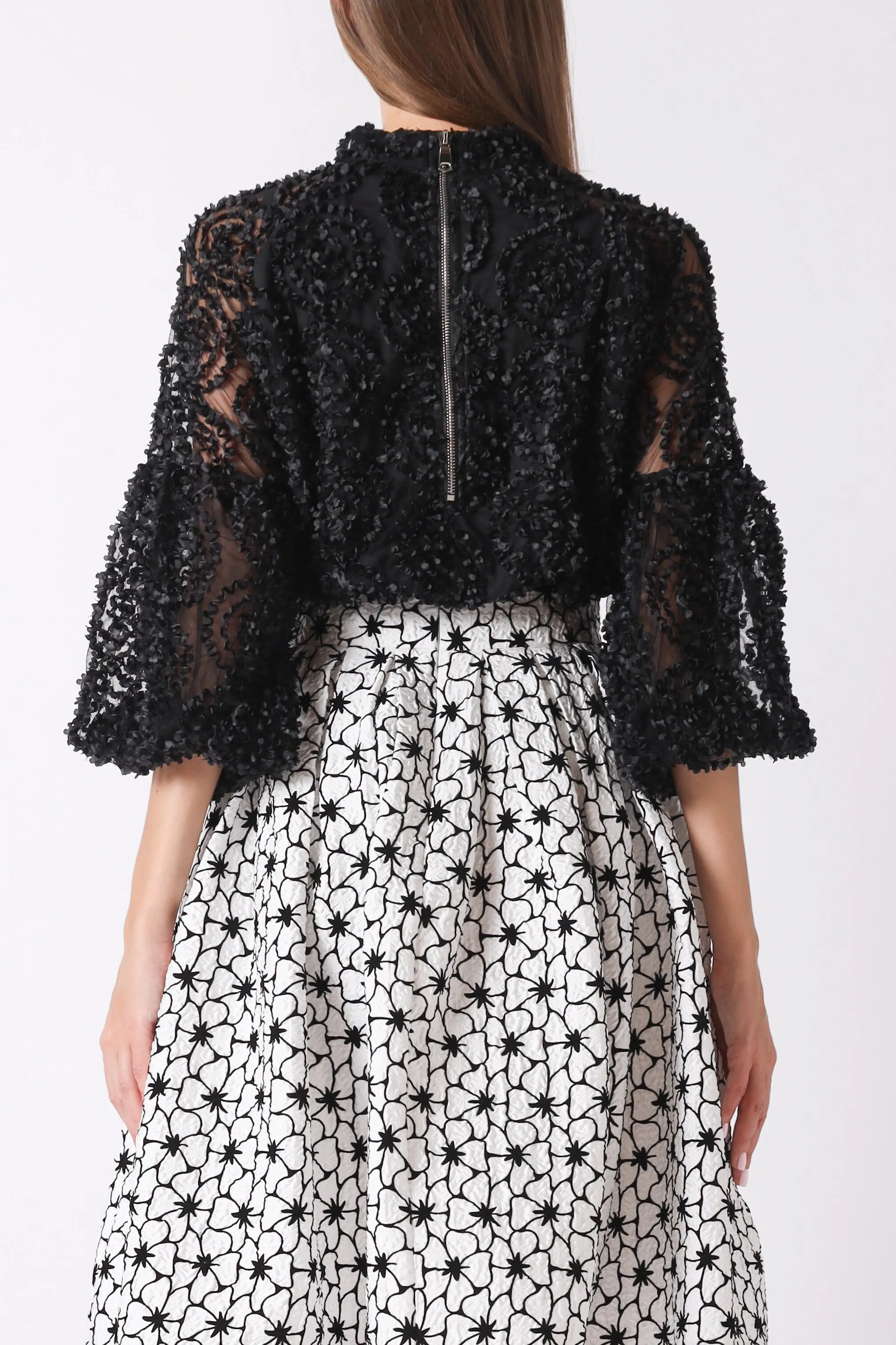 Floral Fantasy Lace Blouse