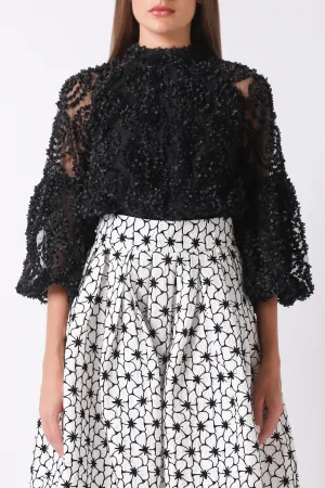 Floral Fantasy Lace Blouse