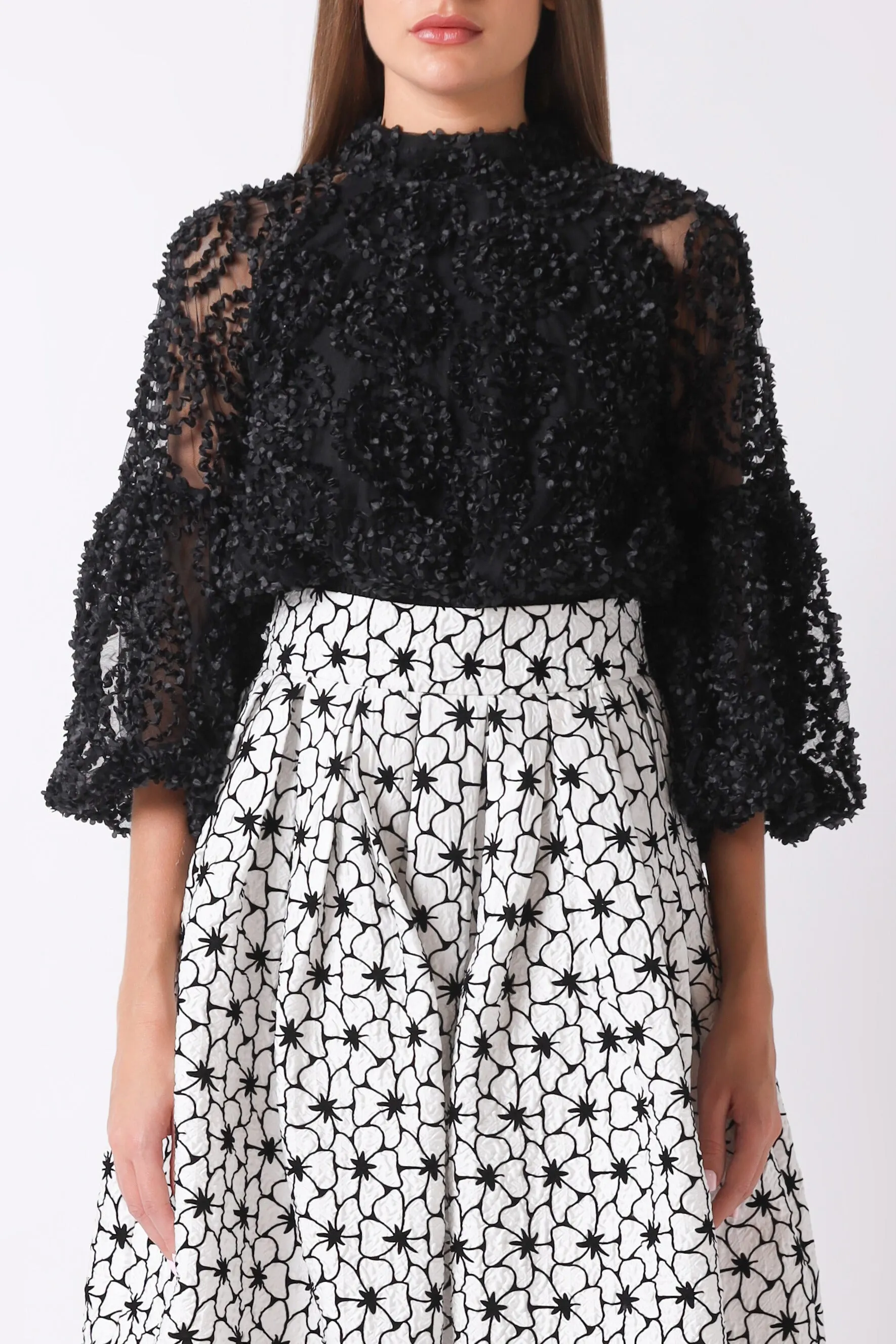 Floral Fantasy Lace Blouse