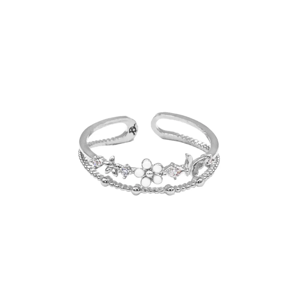 Flower Flutter Ring