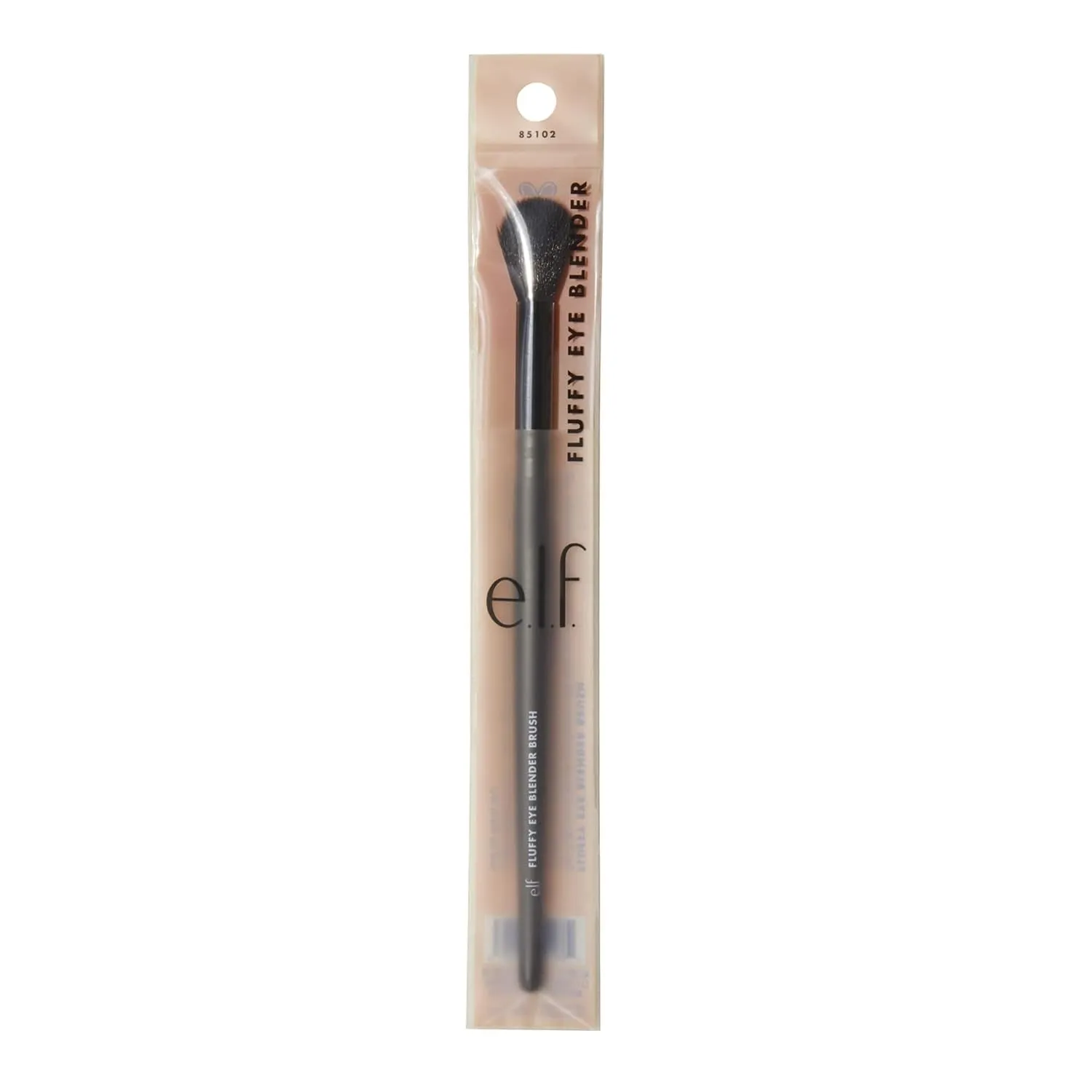 Fluffy Eye Blender Brush, Soft Eye Makeup Brush for Blending & Blurring Eyeshadow, Made with Synthetic Bristles, Vegan & Cruelty-Free