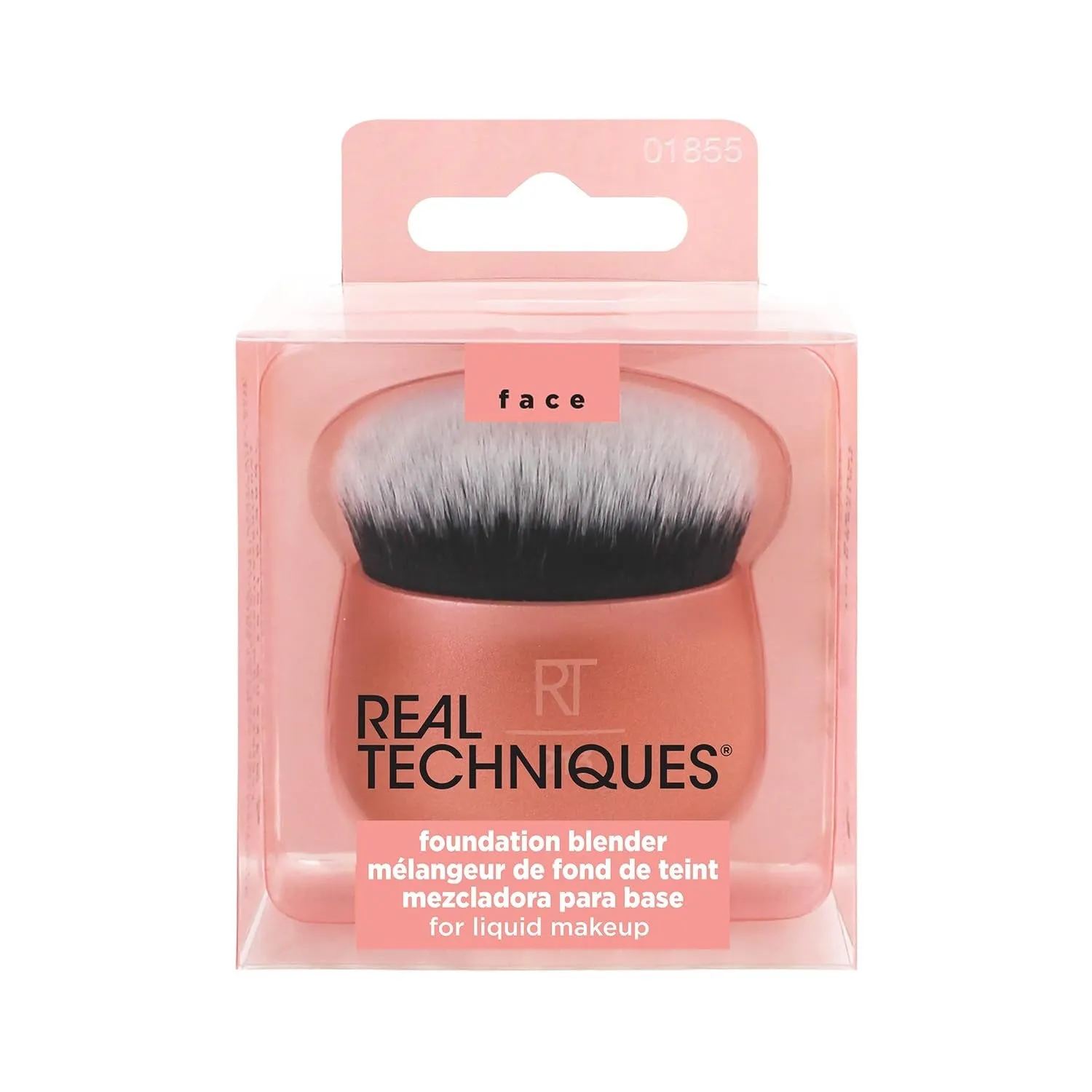 Foundation Makeup Blender, Kabuki Brush for Face or Body Makeup, Works with Liquid or Cream Foundation, No Handle, Blend & Buff Makeup, Dense Synthetic Bristles, 1 Count