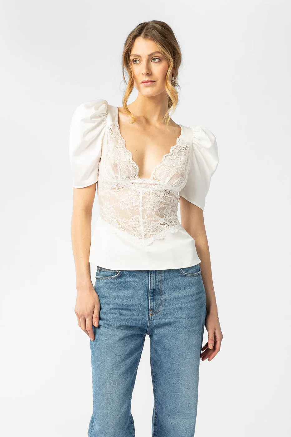 Francis Top White
