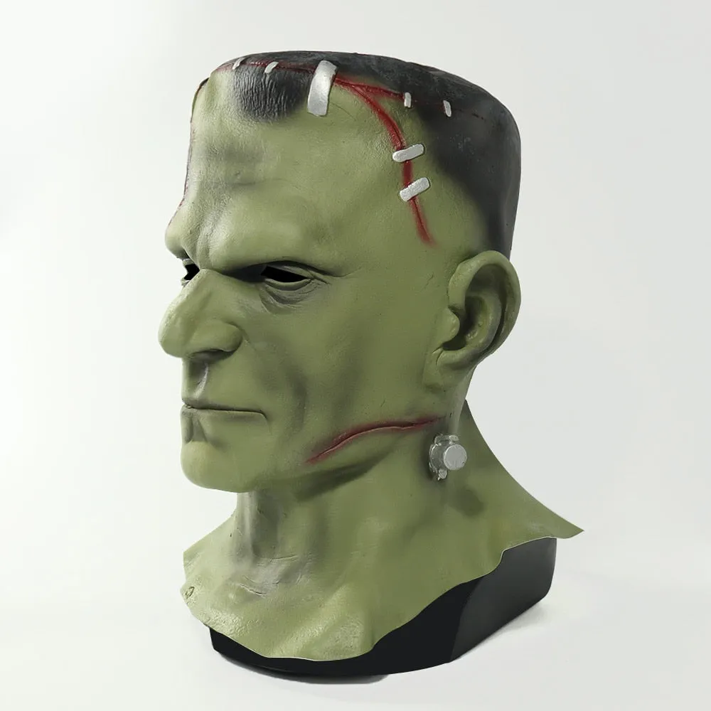 Frankenstein Mask Devil Monsters Cosplay Masks Zombie  Mascarillas Evil Latex Masques Anime Face Mascaras Halloween Costume Prop