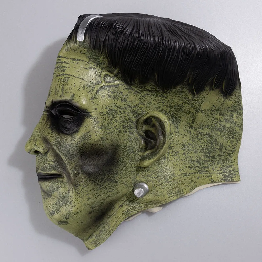 Frankenstein Mask Devil Monsters Cosplay Masks Zombie  Mascarillas Evil Latex Masques Anime Face Mascaras Halloween Costume Prop