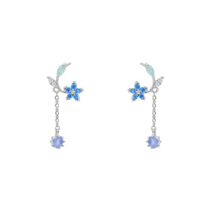 Frosty Flower Earrings
