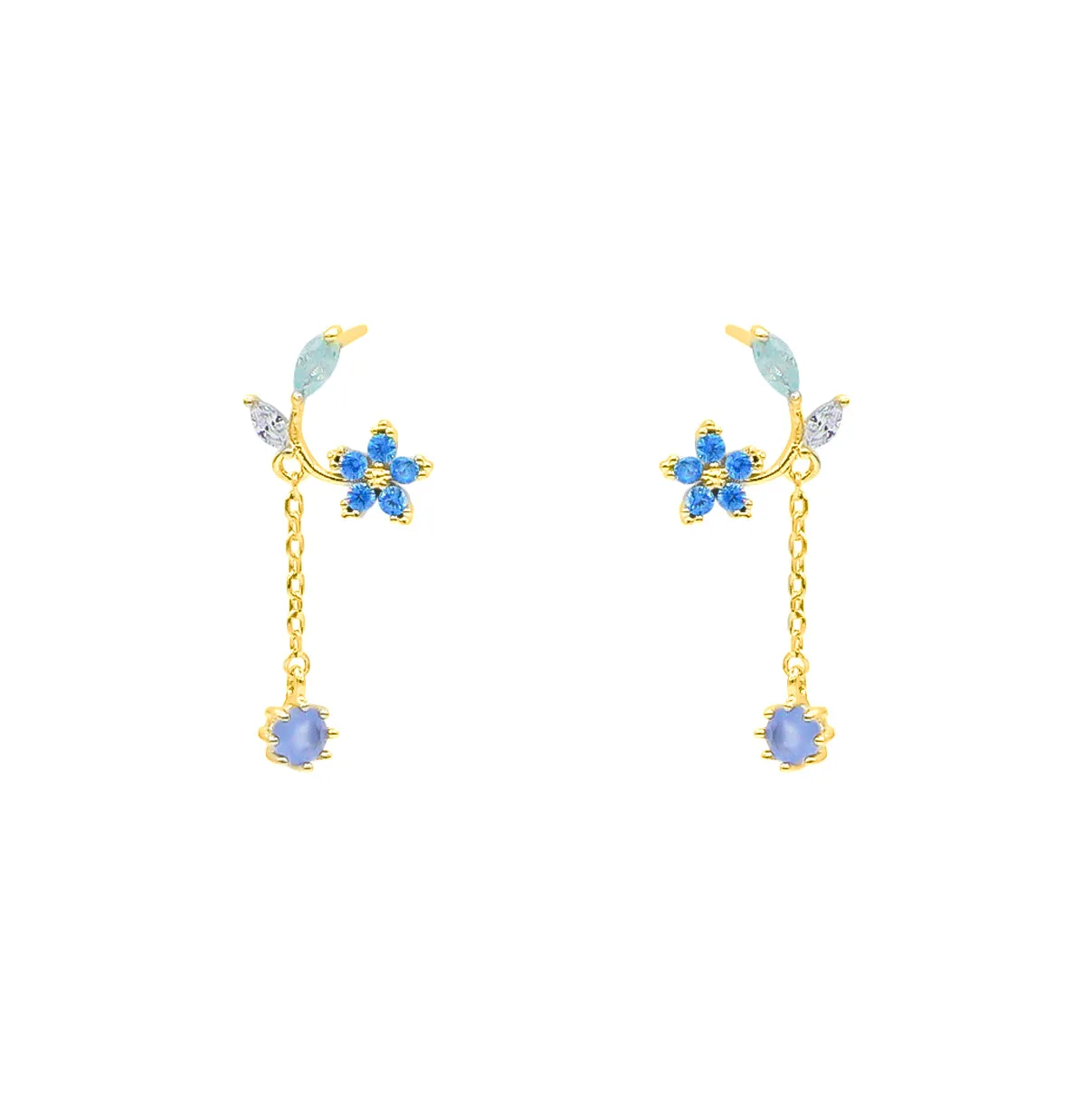 Frosty Flower Earrings