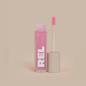 glossy lip oil - wave (pink)