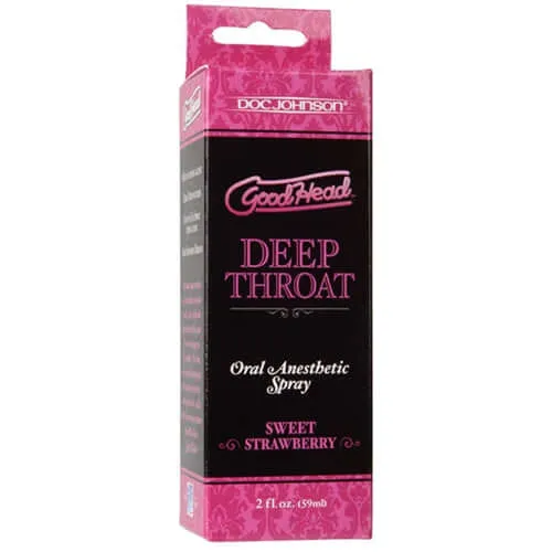 GoodHead Deep Throat Spray - Sweet Strawberry