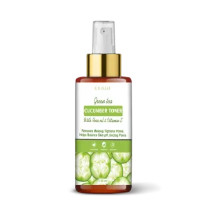 Green Tea & Cucumber Toner (100ml) With Green Tea Extract |Soothing | Unclog Pores| Hydration
