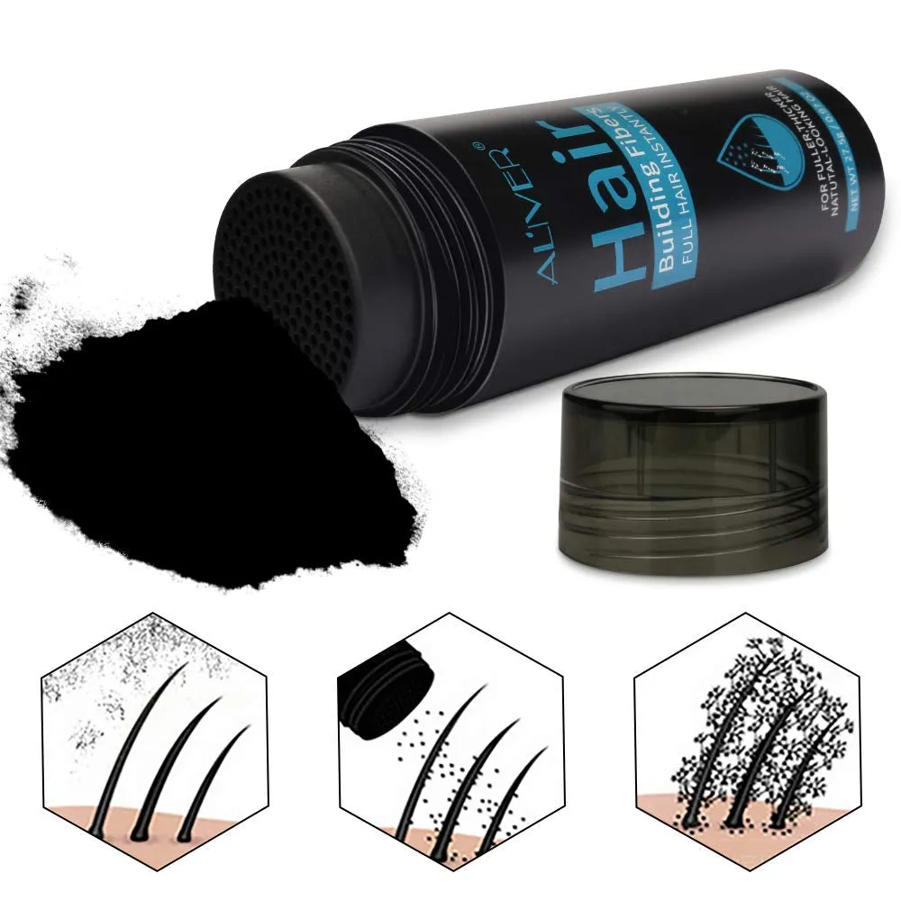 Hair Fibers for Thinning Hair, Natural Formula Hair Fiber, Hair Building Fibers Refill