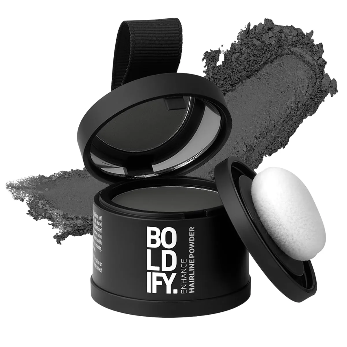 Hairline Powder - Root Touch up Hair Color for Gray Coverage - Bald Spot Concealing Hair Powder for Women & Men - 48-Hour Stain-Proof - Dark Brown