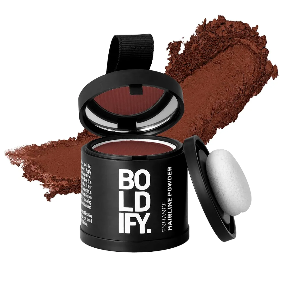 Hairline Powder - Root Touch up Hair Color for Gray Coverage - Bald Spot Concealing Hair Powder for Women & Men - 48-Hour Stain-Proof - Dark Brown