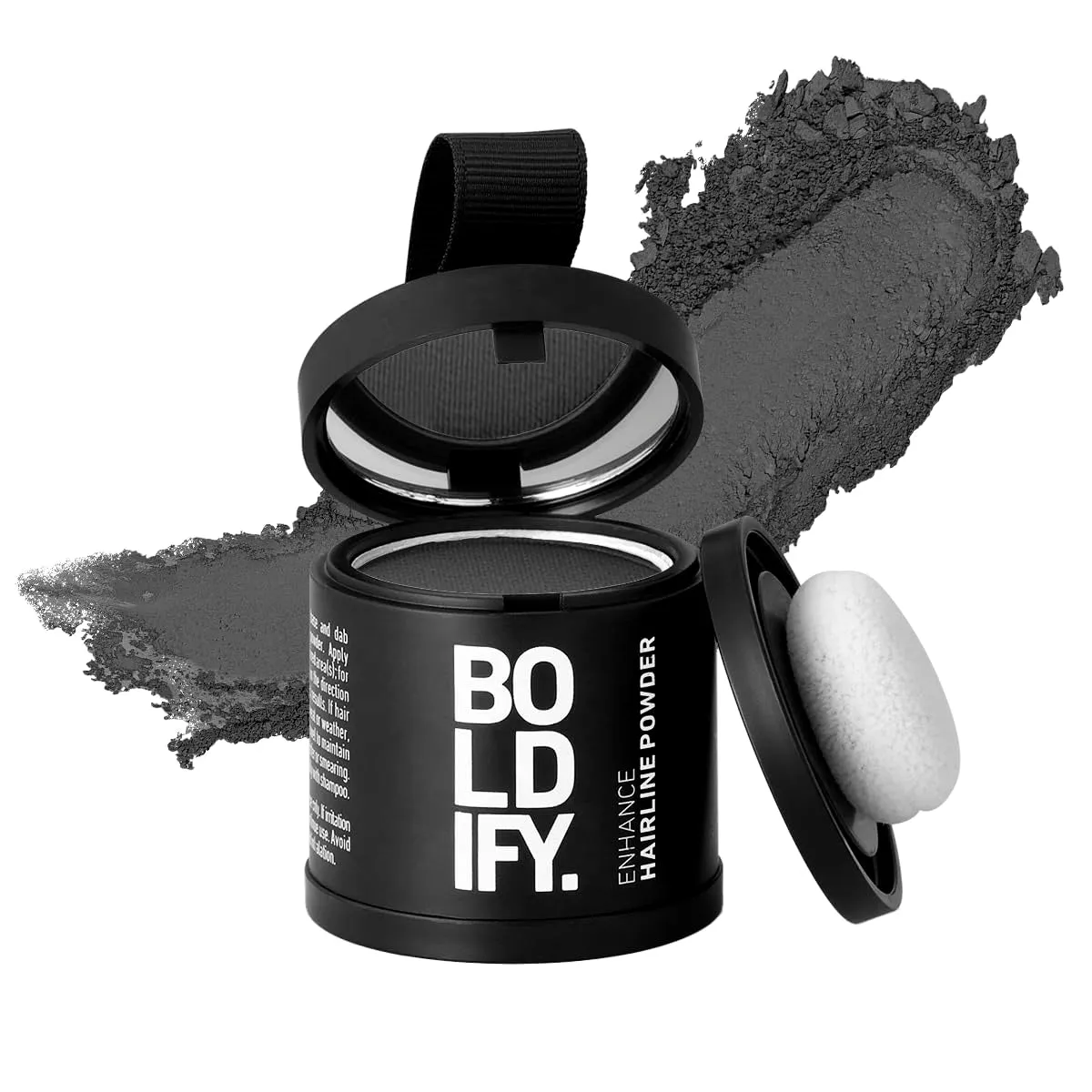 Hairline Powder - Root Touch up Hair Color for Gray Coverage - Bald Spot Concealing Hair Powder for Women & Men - 48-Hour Stain-Proof - Dark Brown