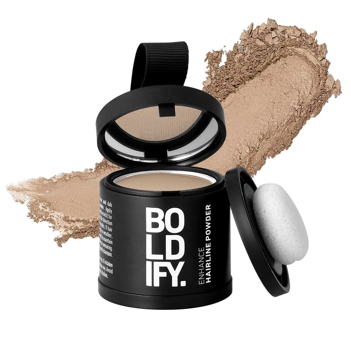 Hairline Powder - Root Touch up Hair Color for Gray Coverage - Bald Spot Concealing Hair Powder for Women & Men - 48-Hour Stain-Proof - Dark Brown