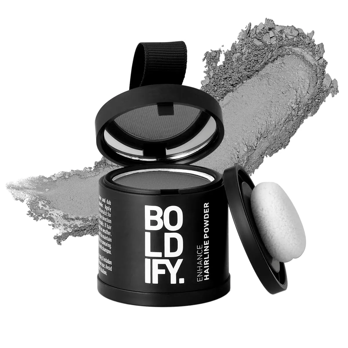 Hairline Powder - Root Touch up Hair Color for Gray Coverage - Bald Spot Concealing Hair Powder for Women & Men - 48-Hour Stain-Proof - Dark Brown