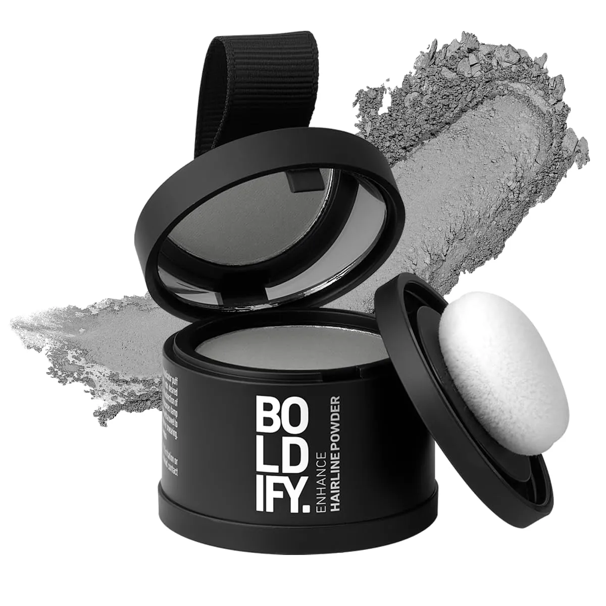 Hairline Powder - Root Touch up Hair Color for Gray Coverage - Bald Spot Concealing Hair Powder for Women & Men - 48-Hour Stain-Proof - Dark Brown