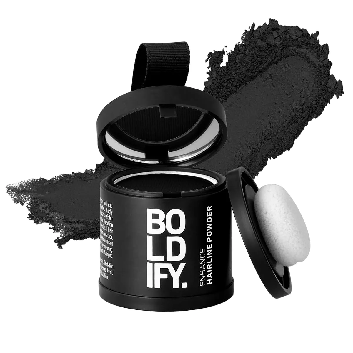 Hairline Powder - Root Touch up Hair Color for Gray Coverage - Bald Spot Concealing Hair Powder for Women & Men - 48-Hour Stain-Proof - Dark Brown