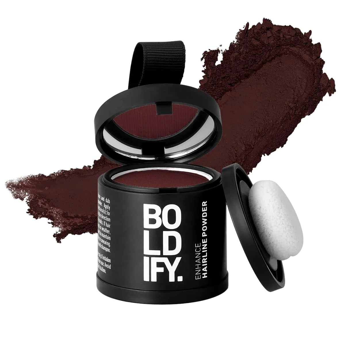 Hairline Powder - Root Touch up Hair Color for Gray Coverage - Bald Spot Concealing Hair Powder for Women & Men - 48-Hour Stain-Proof - Dark Brown