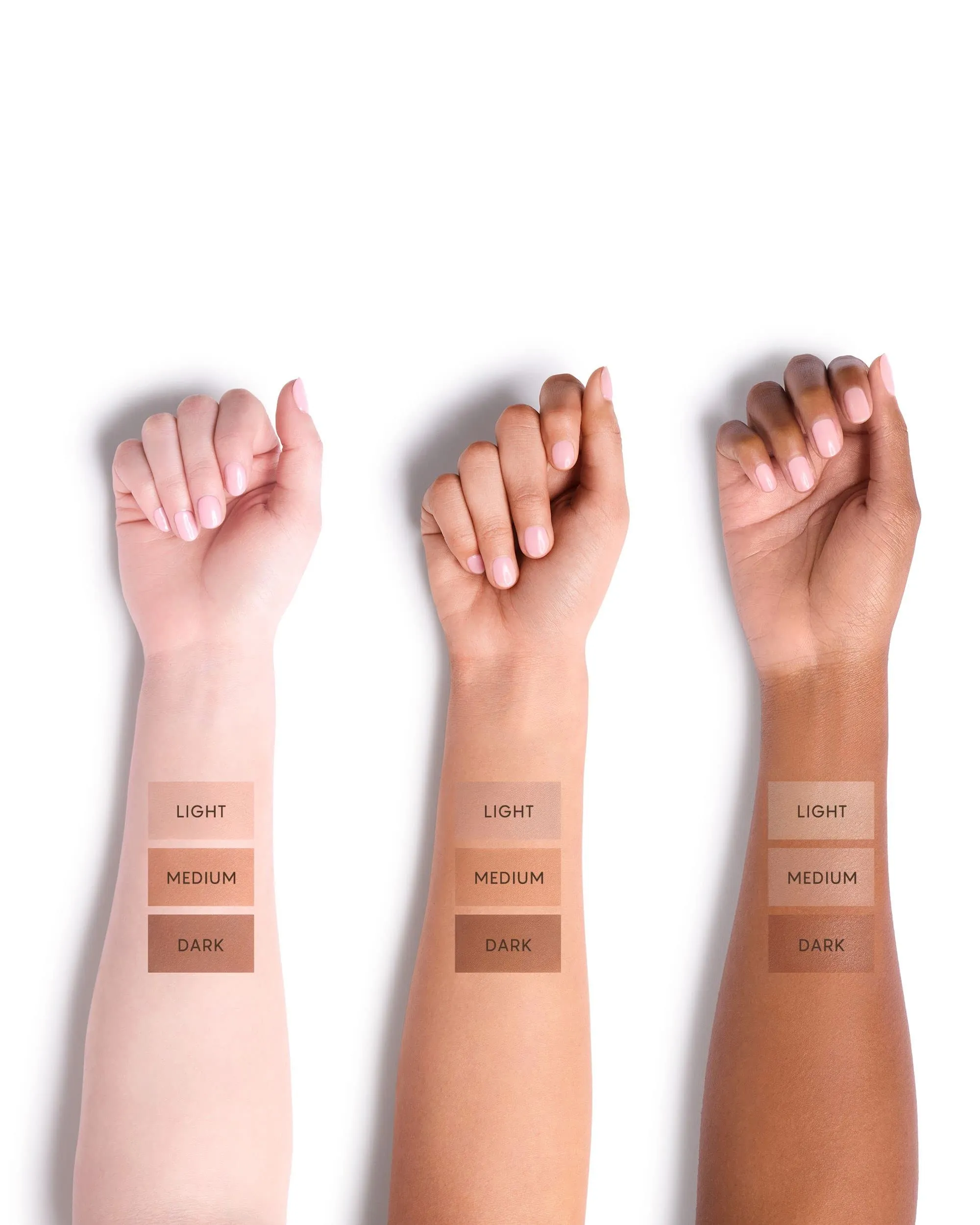 HALEYS Smoothing Contour Set (LIGHT): Sculpt, Define and Enhance Facial Features, Ultra-Blurring, Easy Blending, Longwear, Velvety Matte Finish, Soft Premium Synthetic Bristles, Angled Blending Brush,