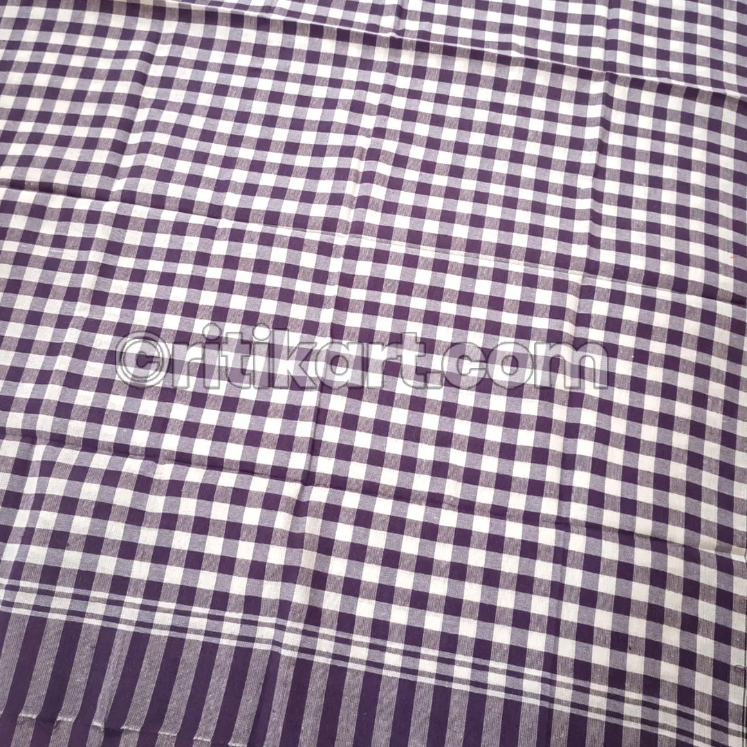 Handloom Cotton Gamucha 80 Cm X 220 CMS